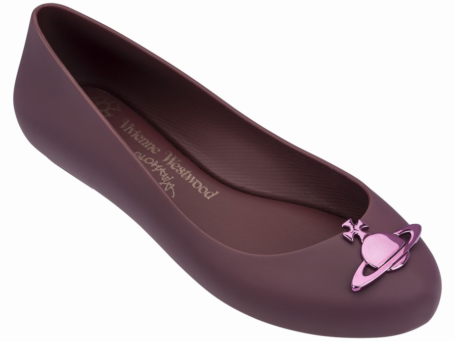 Bailarinas Melissa Vivienne Westwood Space Love Orb Mujer - Rosas - Argentina NAH-153476